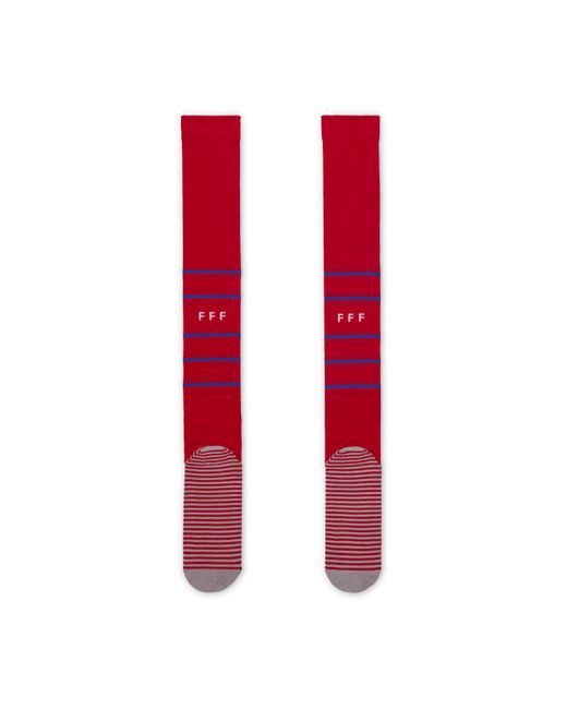 Nike Red Fff Strike Home Dri-Fit Football Knee-High Socks