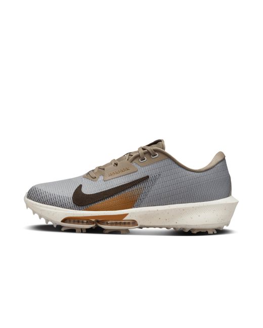 Nike Gray Air Zoom Infinity Tour Nrg Golf Shoes for men