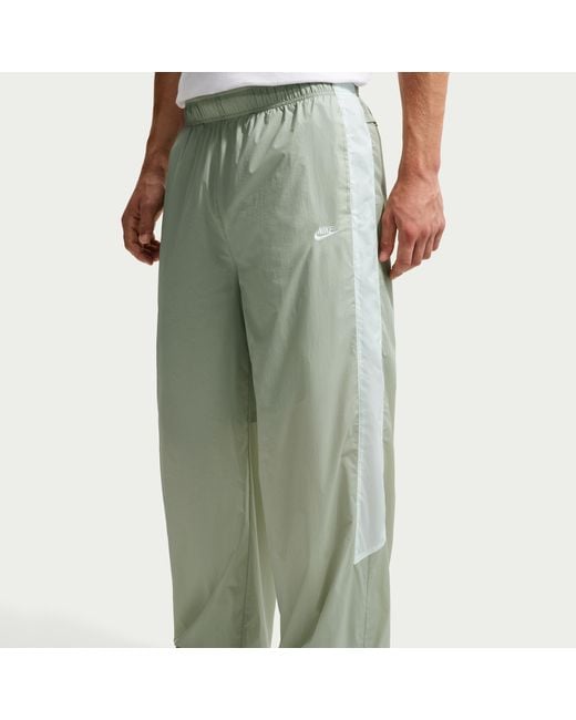 Nike Green Windrunner Lightweight Uv Pants for men