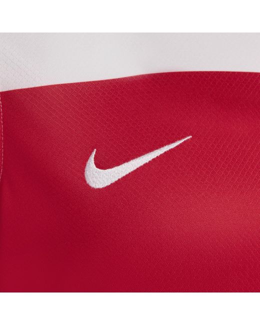Maglia da calcio replica dri-fit croazia 2024/25 stadium da donna di Nike in Red