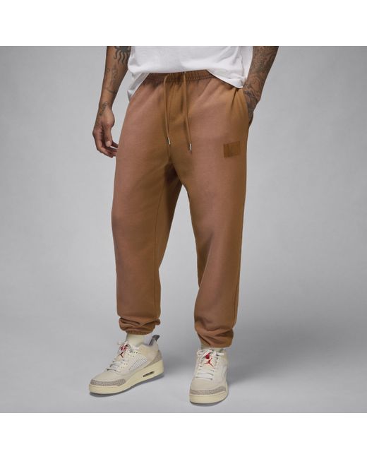 Nike Brown Flight Fleece Pants for men