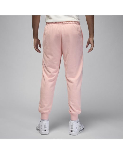 Nike Pink Jordan Dri-fit Sport Graphic Fleece Trousers Cotton for men