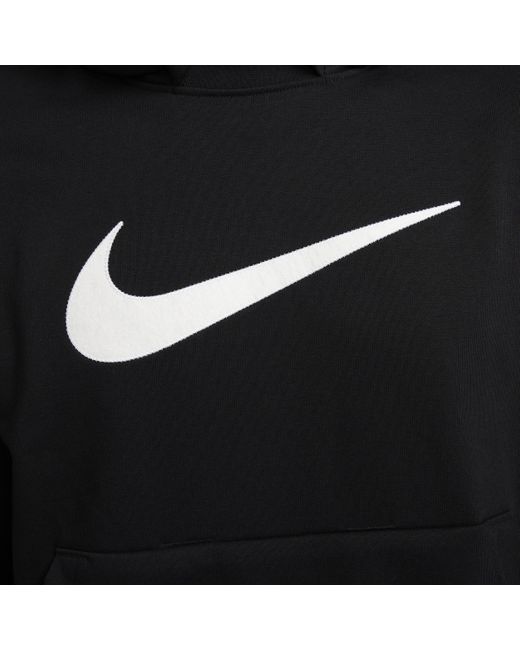 Nike Black Standard Issue Dri-fit Baseball Pullover Hoodie for men