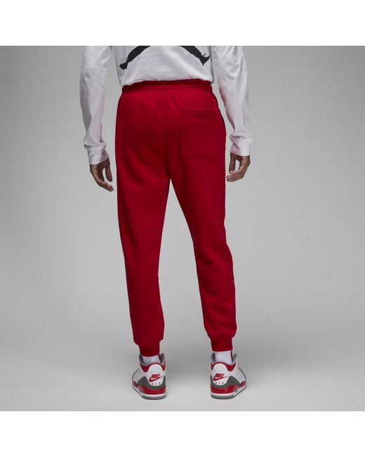Red nike cheap sweatpants mens