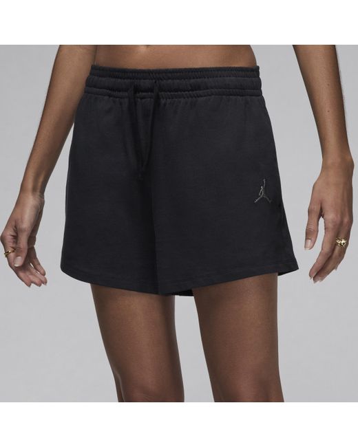 Nike Black Jordan Knit Shorts Cotton
