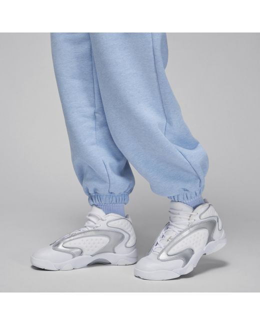 Nike Jordan Flight Fleece Broek in het Blue