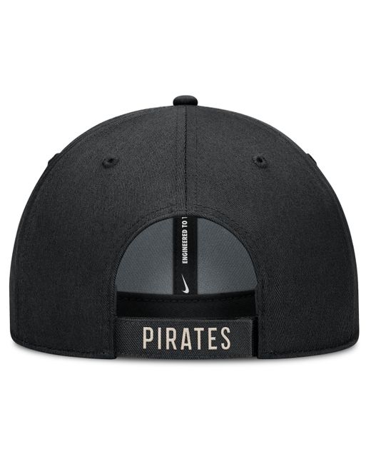 Nike Black Pittsburgh Pirates Statement Club Dri-Fit Mlb Adjustable Hat for men