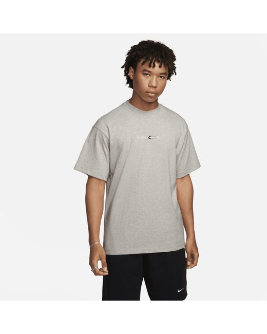Nike Gray Acg Short-sleeve T-shirt Cotton
