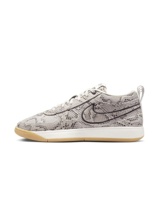 Nike White Book 1 Leather Basketball Shoes for men
