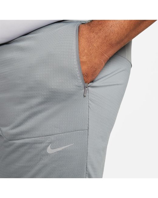 Nike Gray Dri-fit Phenom Elite Knit Running Pants for men