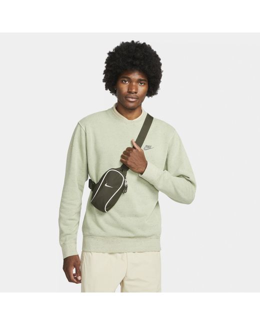 Nike Unisex Sportswear Essentials Crossbody Bag (1l) In Green, | Lyst