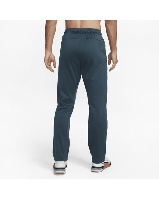 Nike Performance THERMA FIT PANT - Tracksuit bottoms - ocean bliss/noise  aqua/silvercoloured/light blue - Zalando.de
