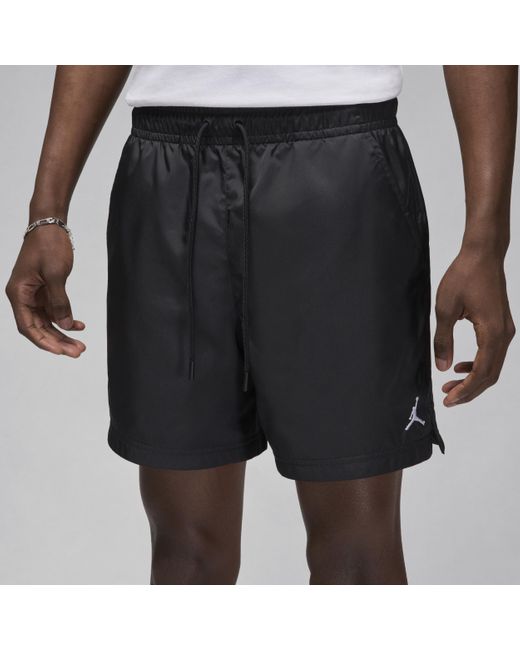 Nike Black Jordan Essentials 13cm (approx.) Poolside Shorts Polyester for men