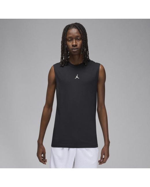 Maglia senza maniche dri-fit jordan sport di Nike in Black da Uomo
