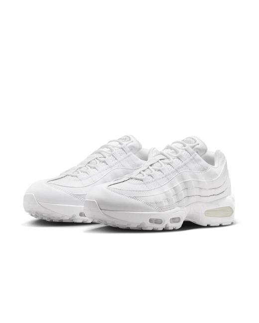 Nike White Air Max 95 'Big Bubble' Shoes for men