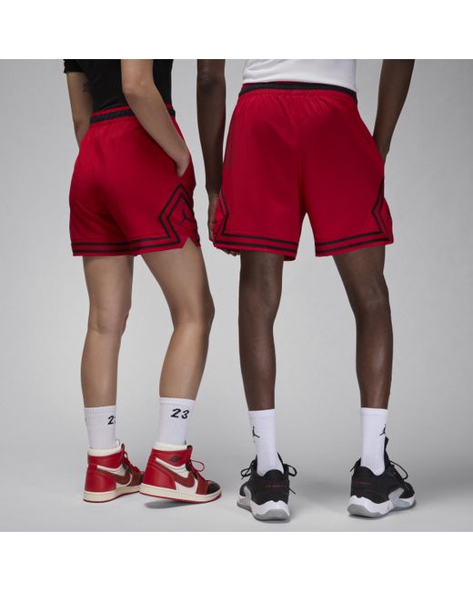 Nike Red Jordan Sport Dri-fit Woven Diamond Shorts Recycled Polyester/75% Recycled Polyester Minimum for men