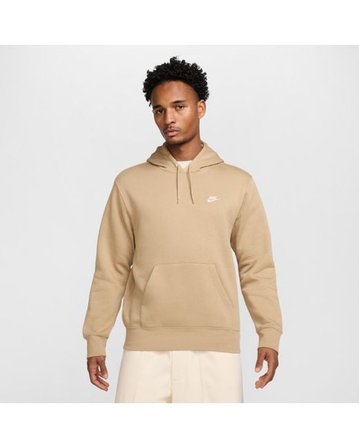 Nike Natural Club Pullover Fleece Hoodie for men