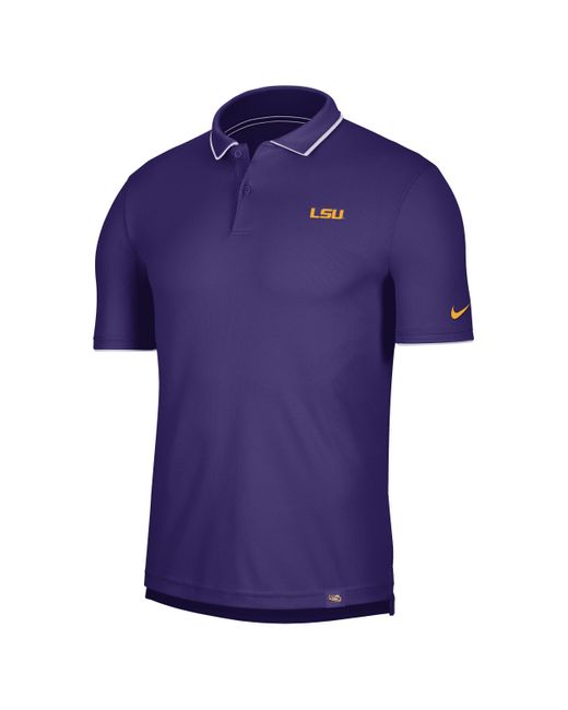 Nike College Drifit (lsu) Uv Polo In Purple, for Men Lyst