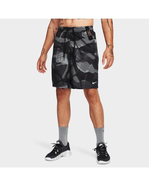 Nike Form Multifunctionele Niet-gevoerde Shorts Met Dri-fit (23 Cm) in het Black voor heren