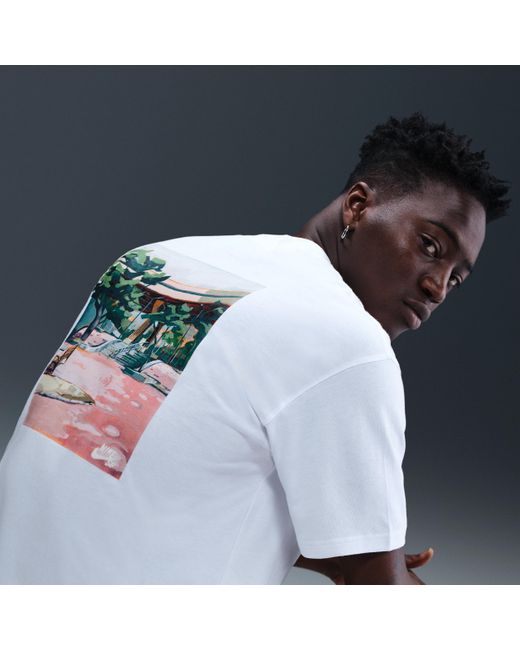 Nike Blue Sb Max90 Skate T-Shirt for men