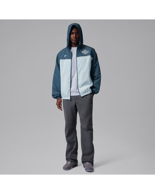 Nike Blue Brooklyn Track Jacket for men