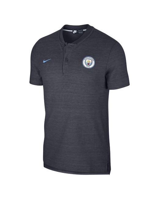 Nike Manchester City Fc Grand Slam Men's Polo Shirt in Blue for Men | Lyst