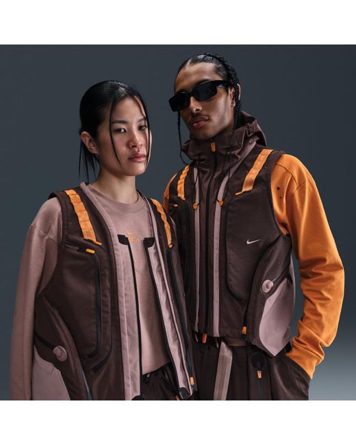 Smanicato Modulare Ispa di Nike in Brown da Uomo
