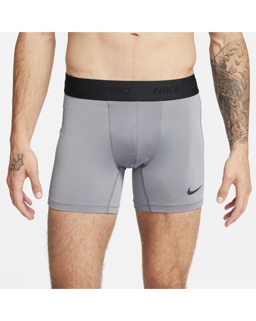 Nike Blue Pro Dri-fit Brief Shorts Polyester for men