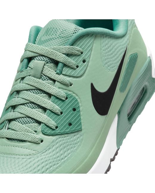 Nike Green Air Max 90 G Golf Shoes for men