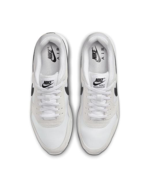 Scarpa da golf air pegasus '89 g di Nike in White