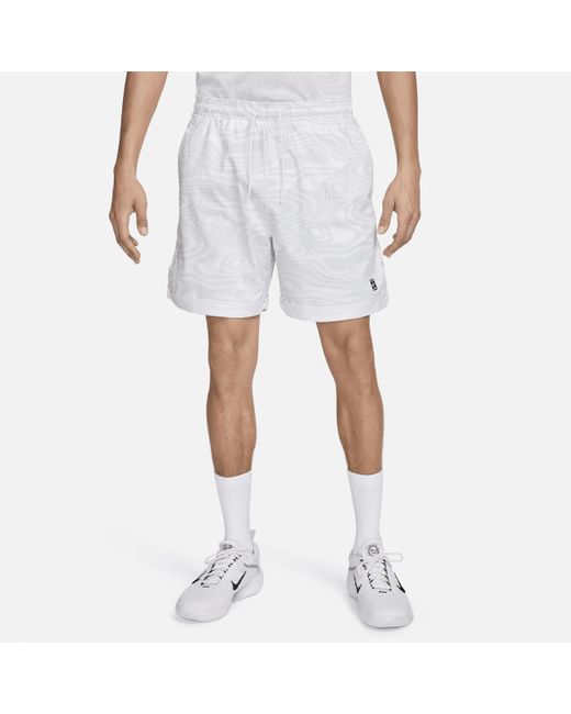 Nike Court Heritage Dri-fit Tennisshorts in het White voor heren