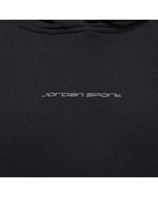 Nike Black Jordan Sport Graphic Fleece Hoodie Polyester