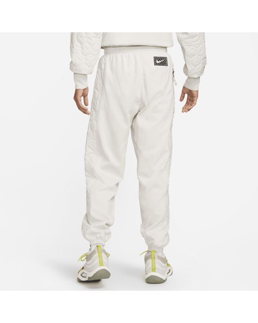 Nike Standard Issue Basketball Pants in Natural for Men Lyst