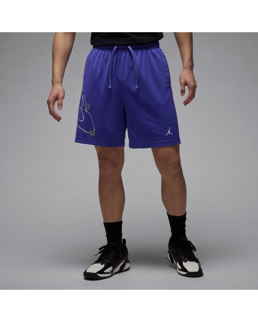 Nike Blue Nike Sport Dri-Fit Graphic Shorts for men
