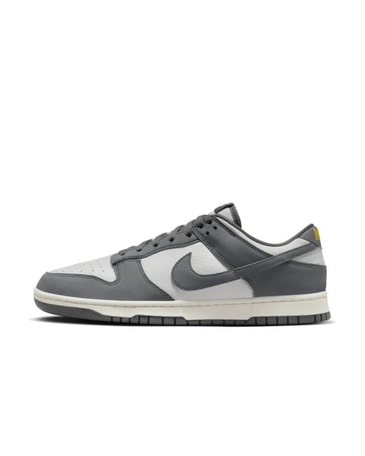 Nike Gray Dunk Low Next Nature Shoes for men