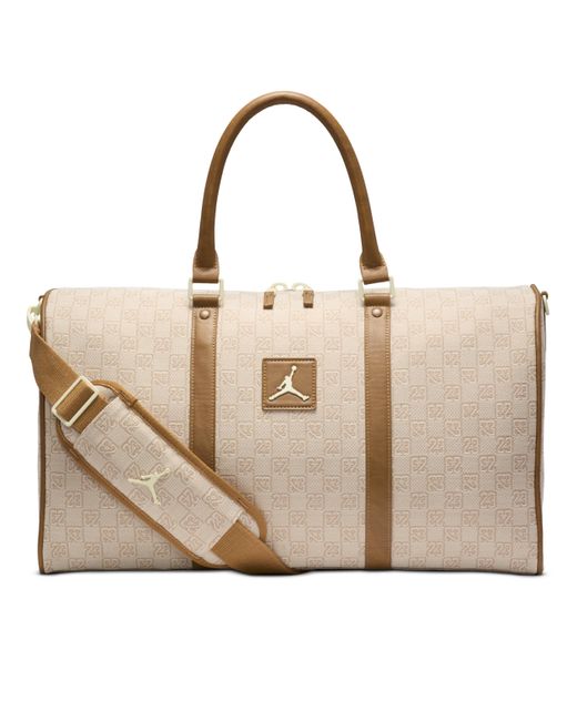 Nike Brown Monogram Duffle Bag (25l)