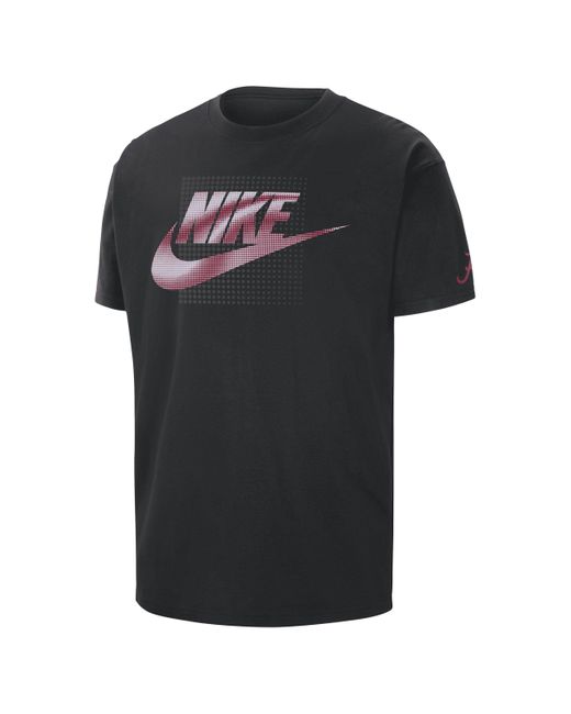 Nike Black Alabama Max90 College T-shirt for men