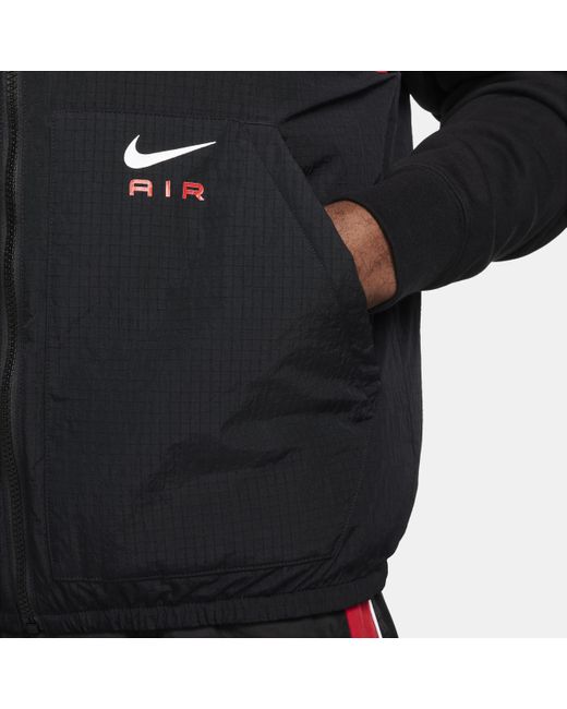 Nike Black Sportswear Therma-fit Gilet Polyester for men
