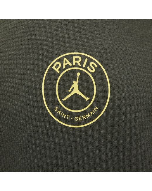 Nike Paris Saint-germain Fleecehoodie in het Green voor heren