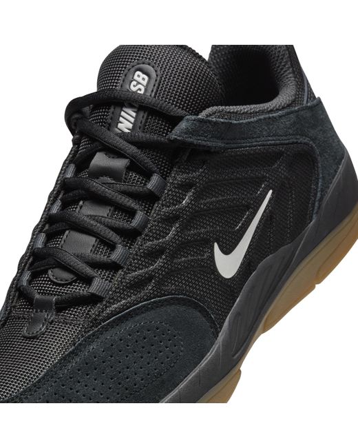 Nike Black Sb Vertebrae Shoes for men