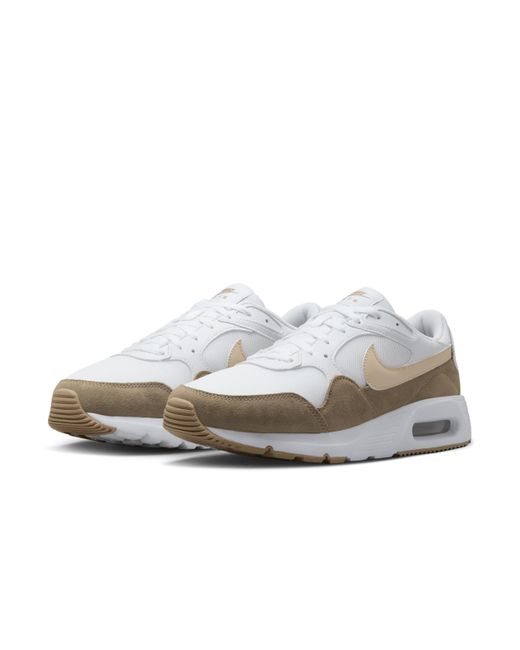 Nike White Air Max Sc Shoes for men