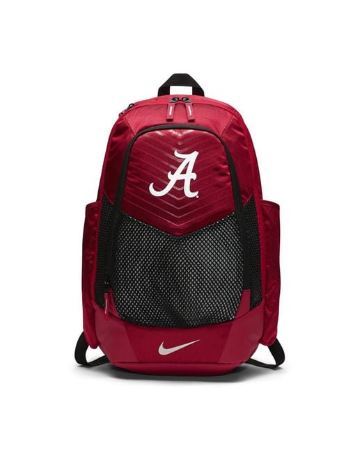 Nike College Vapor Power (alabama) Backpack (red) for men