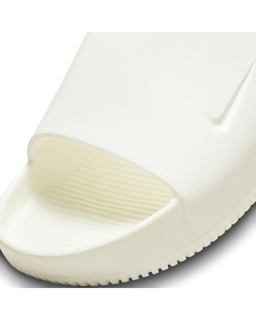 Nike White Calm Slide for men