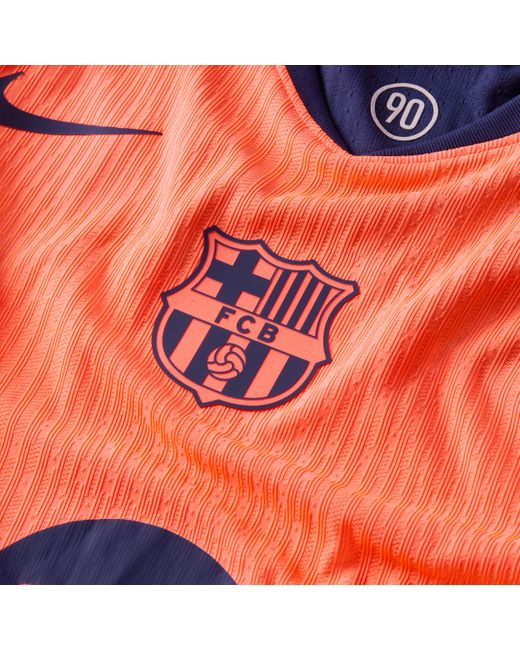 Nike Red F.C. Barcelona 2025/26 Match Third Dri-Fit Adv Total 90 Football Authentic Shirt for men