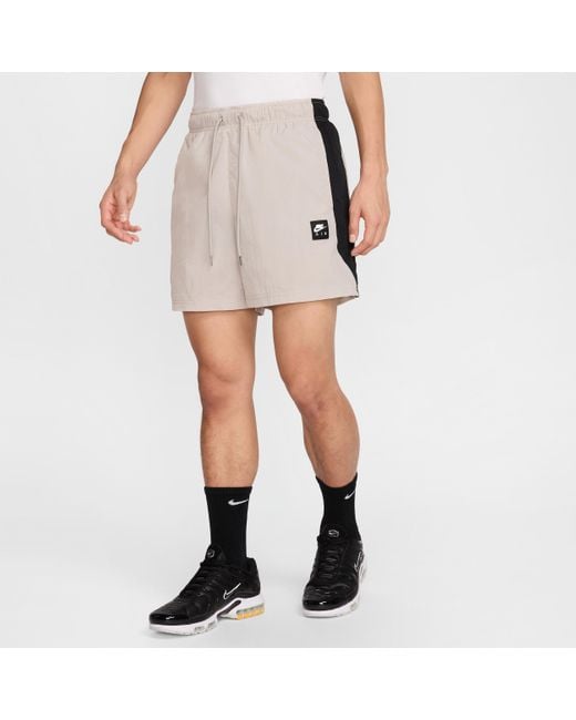 Nike Men's Gray Air Woven Shorts - Main Image