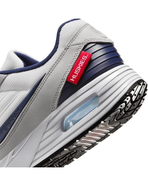 Nike White College Air Max Verse (Uconn) Shoes for men
