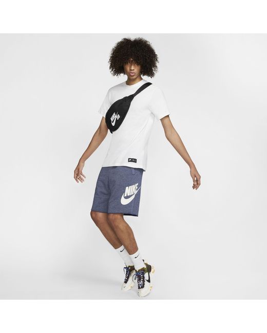 Nike Katoen Sportswear Alumni Shorts Van Sweatstof in het Blauw voor heren  - Lyst