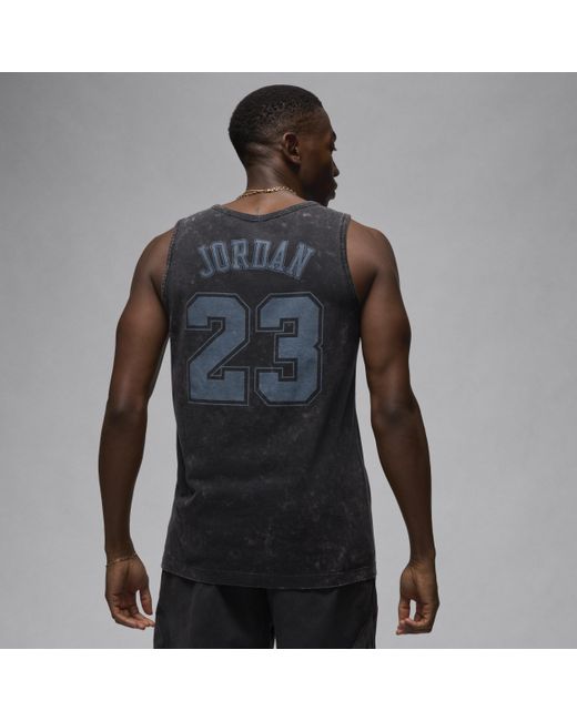 Nike Black Jordan Flight Essentials Tank Top for men