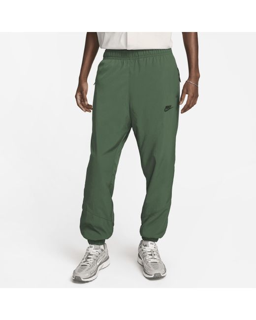 Nike Green Windrunner Winterized Woven Trousers Polyester for men