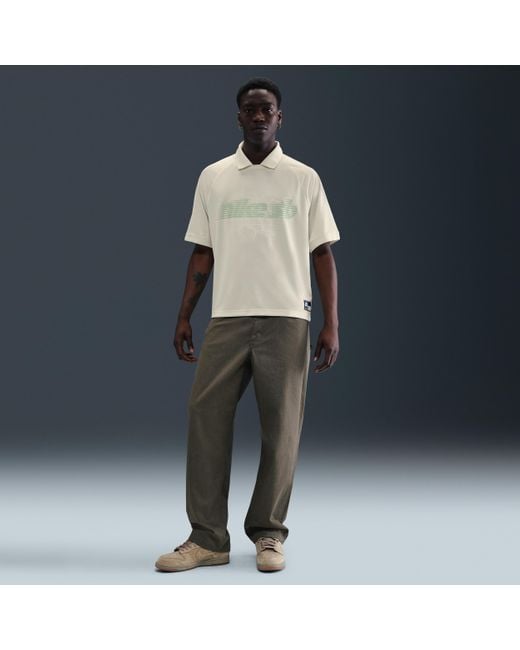 Nike Blue Sb Dri-Fit Jacquard Skate Jersey for men